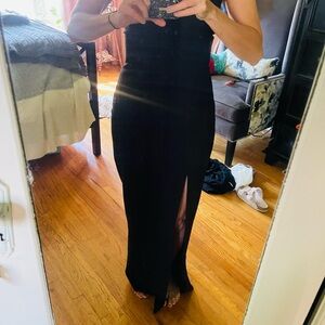 Chic Black Maxi Dress